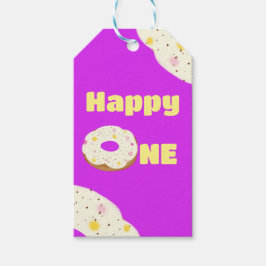 Yummy donut cadeaulabel