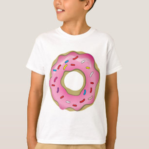 Yummy Donut met Icing en Sprinkles T-shirt