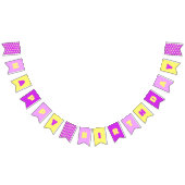 Yummy donuts vlaggetjes (Alle)