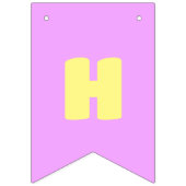 Yummy donuts vlaggetjes (Tweede vlag)