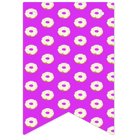 Yummy donuts vlaggetjes (Eerste vlag)