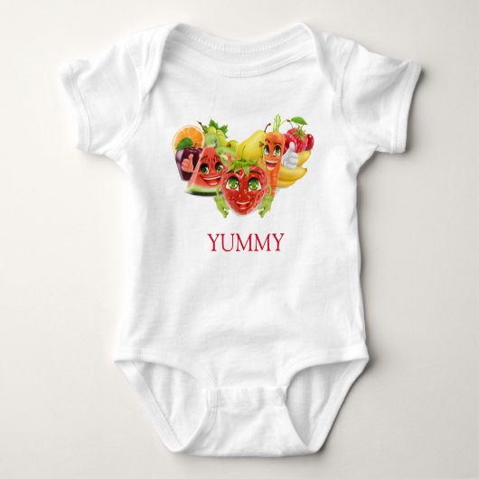Yummy Fruits Romper (Voorkant)