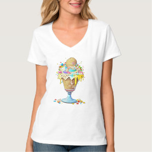 Yummy grillige ijszonde t-shirt