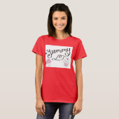 Yummy Hashtag T-Shirt (Voorkant volledig)