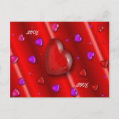 Yummy Hearts Briefkaart (Voorkant)