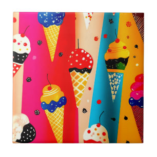Yummy Ice Cream Tegeltje