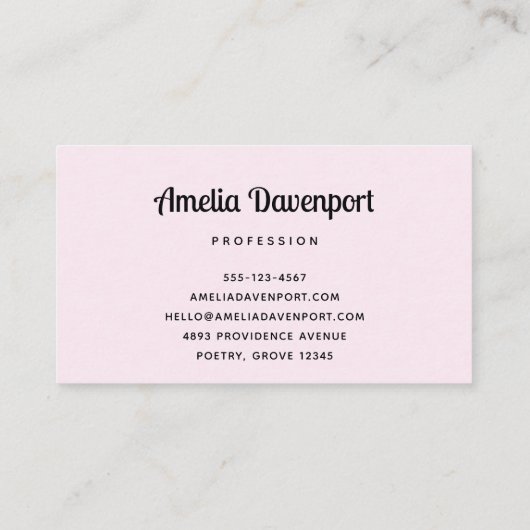 Yummy Ice Cream Trio Zomer Vibe Visitekaartje (Achterkant)