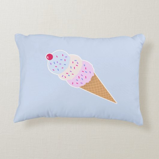 Yummy Icecream Cone Coussin (Dos)