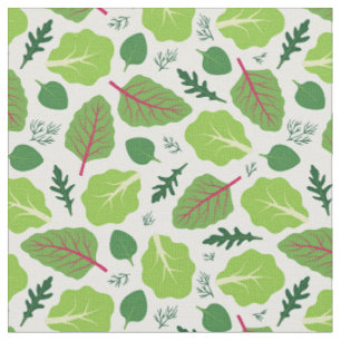 Yummy Leaves Stof