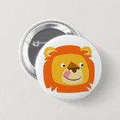 Yummy lion Button badge (Voorkant /achterkant)