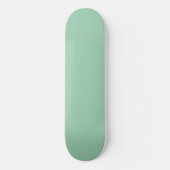 Yummy Mint Groene Effen Kleur Skateboard (Voorkant)