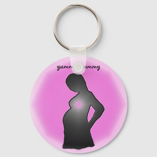 yummy mummy sleutelhanger (Voorkant)