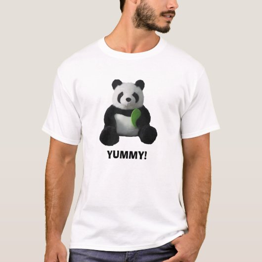 Yummy Panda Shirt (Voorkant)