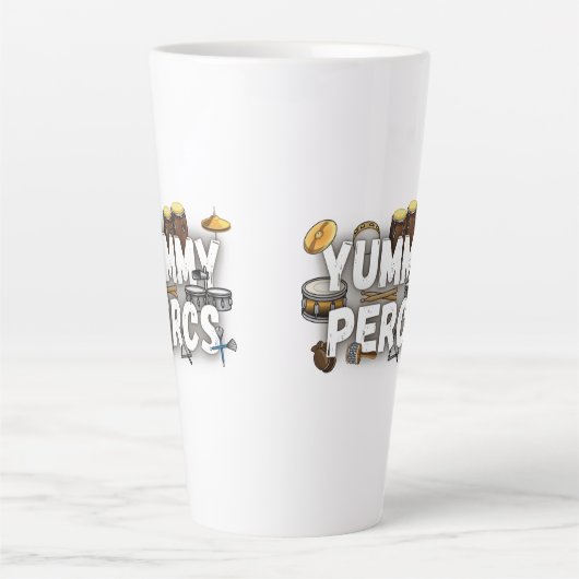 Yummy Percs Latte Mug (Devant)