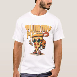 Yummy pizza slice t-shirt