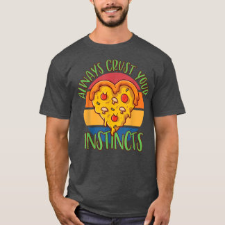 Yummy pizza snacks mozzarella kaas savory di t-shirt