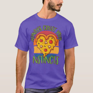 Yummy pizza snacks mozzarella kaas savory di t-shirt