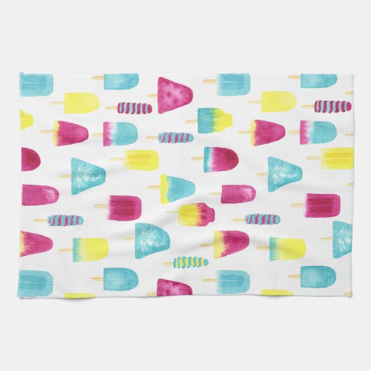 Yummy Popsicles Theedoek (Horizontaal)