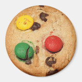 Yummy Realistic Chocolate Snoep Cookie Magnet Magneet (Voorkant)