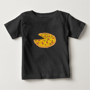 Yummy Sliced Pizza Cartoon Design