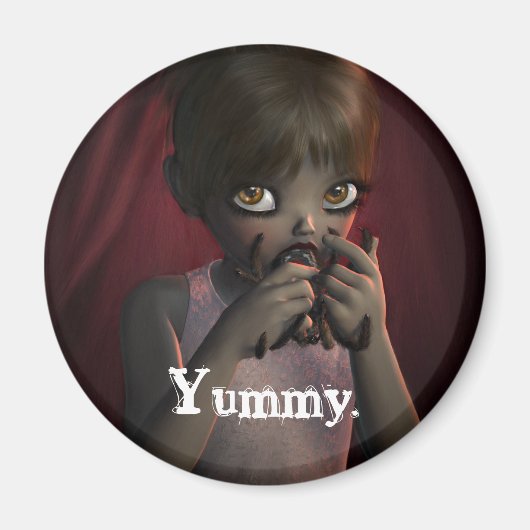 Yummy Spider Magneet (Voorkant)