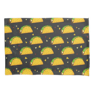Yummy Taco Pattern Kussensloop