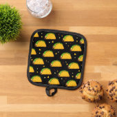 Yummy Taco Pattern Pannenlap (Top down)