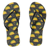 Yummy Taco Pattern Teenslippers (Voetbed)