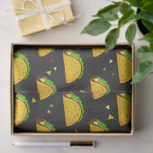 Yummy Taco Pattern Tissuepapier (Geschenk)