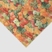 Yummy Waterverf Gummy Beer Pattern Tissuepapier (Detail)