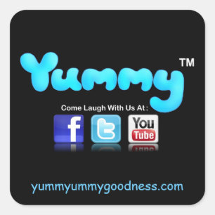 Yummy Yummyummyummygoodness.com Sticker