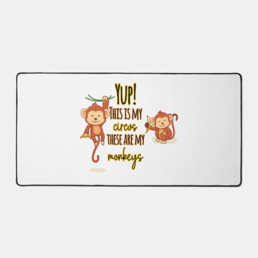 Yup ! C'est mon cirque, ce sont mes deux singes (Recto)