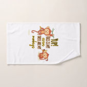 Yup ! C'est mon cirque, ce sont mes deux singes (Serviette à main)