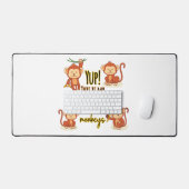 Yup ! C'est mon cirque, ce sont mes quatre singes (Clavier et souris)