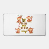 Yup ! C'est mon cirque, ce sont mes quatre singes (Recto)