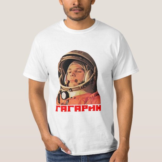 Yuri Gagarin T-shirt (Voorkant)