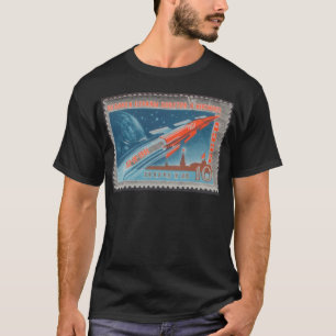 Yuri Gagarin Vostok 1 is het eerste Man in de ruim T-shirt