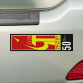 YURI GAGARIN VOSTOK ONE BUMPERSTICKER (Op auto)