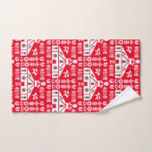 Yurt die in Natuur leeft Bad Handdoek (Handdoek)