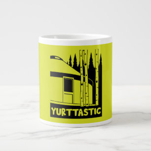 Yurt die in Natuur leeft Extra Grote Beker