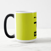 Yurt die in Natuur leeft Magische Mok (Links)