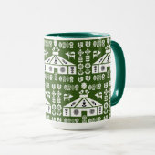 Yurt die in Natuur leeft Mok (Voorkant rechts)