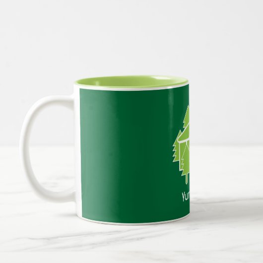 Yurt Vivre Et Vacances Café Mug (Gauche)