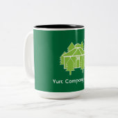 Yurt Vivre Et Vacances Café Mug (Devant gauche)