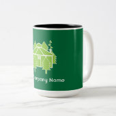 Yurt Vivre Et Vacances Café Mug (Devant droit)