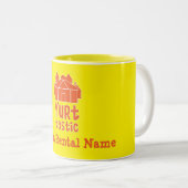 Yurt Vivre Et Vacances Café Mug (Devant droit)