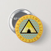 Yuru Camp Badge - relaxte camping Ronde Button 5,7 Cm (Voorkant /achterkant)
