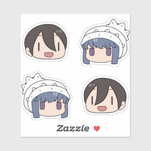 Yuru Camp Rin Set Sticker (Vel)