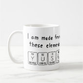 Yusra Periodic Table naam mok (Links)