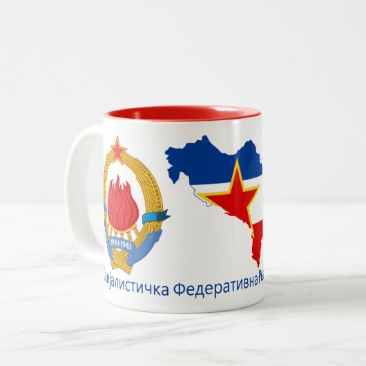 Yuyougoslavie Mug (Devant gauche)